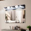 Luminaires de salle de bain à DEL avec miroir - noir 6, à intensité variable, rotatif, économie d'énergie, facile à assembler à 6 lumières murales de salle de bain à intensité variable, DEL, conception rotative, économie d'énergie, installation et montage simples-515571704-515571706-515571703