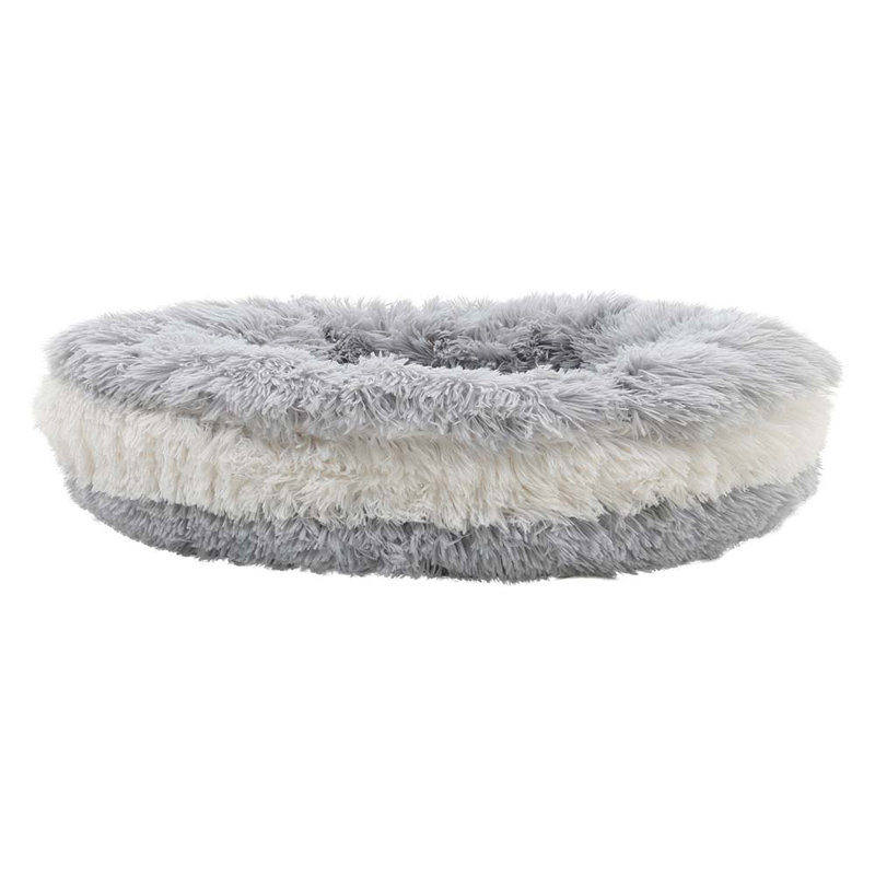 Beem Round Orthopedic Memory Foam Pet Bed, 20cm H x 100cm W x 100cm D, Light Grey