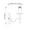 Emperador Candle Wall Light-40244464