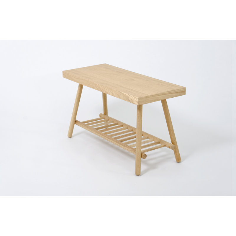 Phillipa Solid Wood Storage Bench