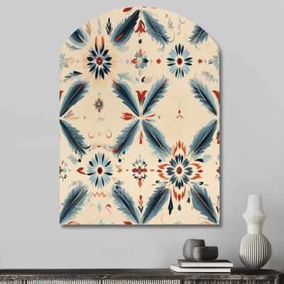 Thorin - Floral Asymmetrical Metal Wall Art