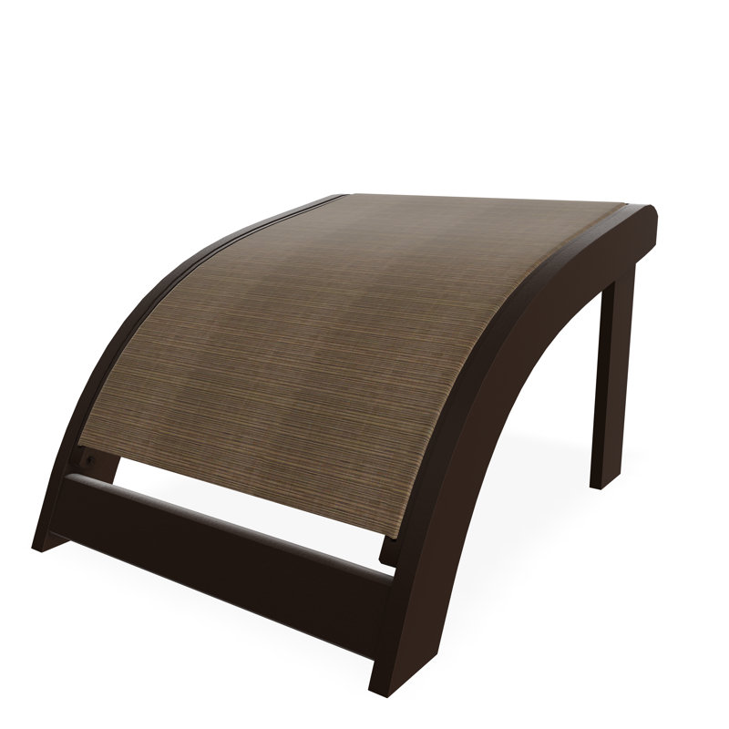 Repose-pieds Adirondack en polymère de qualité marine, Kona, Écorce