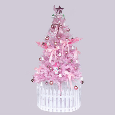Arbre de Noël 5 pi rose