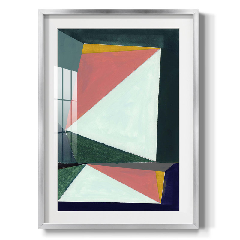 Chop I -Framed Print, 28.5" H x 20.5" W, Silver