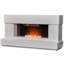 Verona Adam 121 cm W Electric Fireplace with 6824 BTU