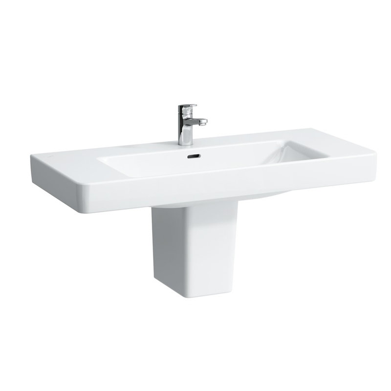 Laufen PRO S 41.34'' L Bathroom Sink, Single Hole