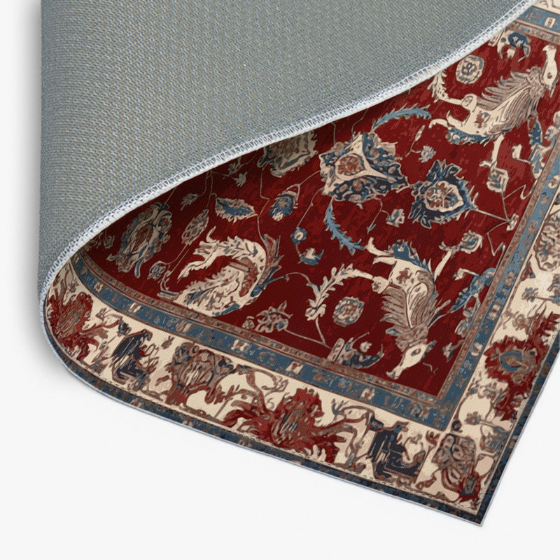 Tapis d'intérieur et d'extérieur brun Persian, Rectangulaire 2 pi x 3 pi