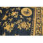 Blue Antique Room Size Peking Chinese Medallion Knotted Pile Area Rug