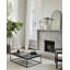 Gate Flat Metal Wall Mirror
