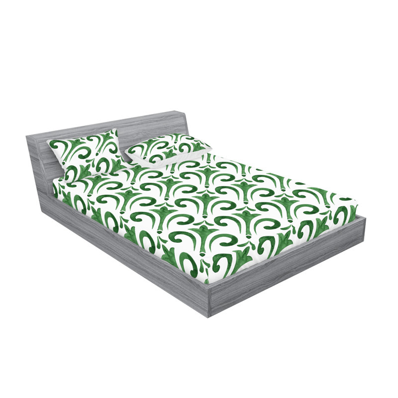 Drap-housse et taies décoratives Ambesonne, Ensemble de draps pour très grand lit californien