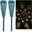 Green Low Voltage Solar Powered Integrated LED Metal Pathway Light