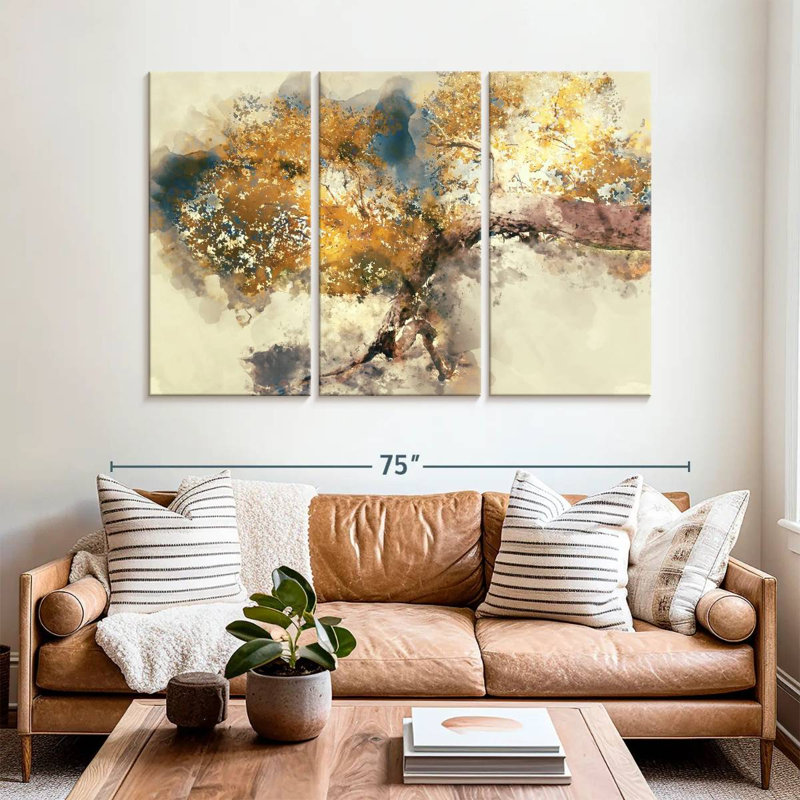Harnek Autumn Tree, 42" H x 65" W