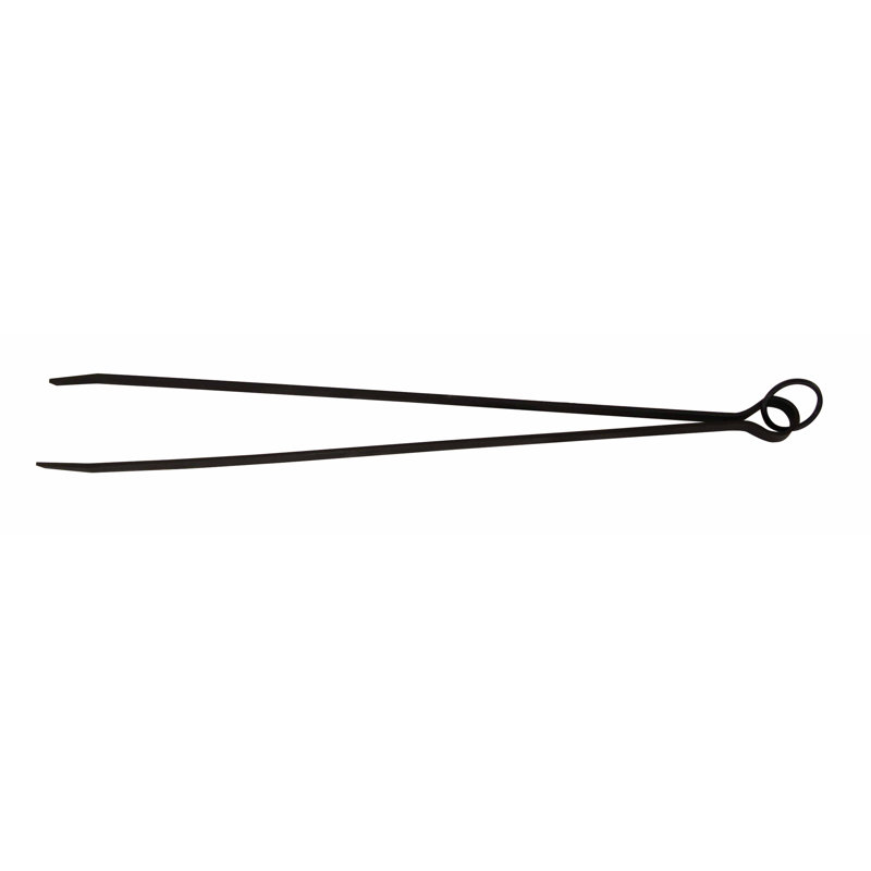 Tongs made of spring steel