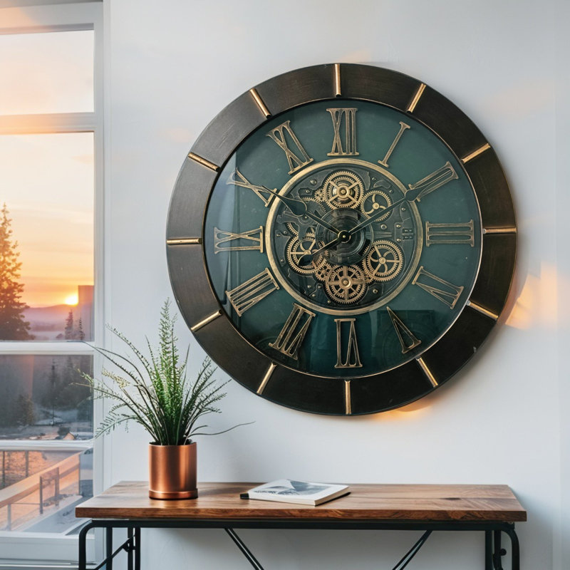 Solid Wood Wall Clock