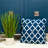 100% Cotton Greek Key Zippered Pillow-99166825