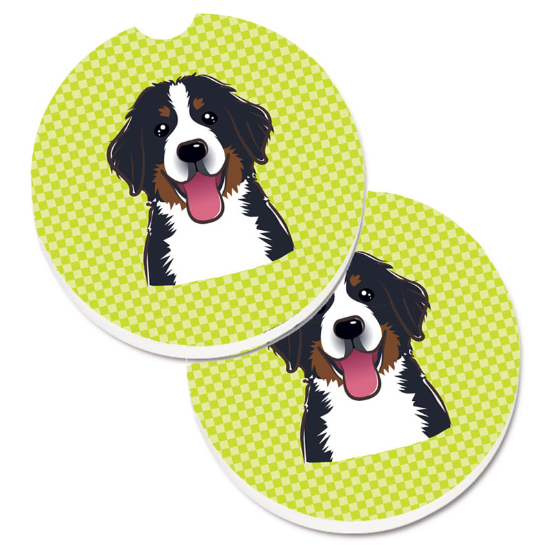 Sous-verre Retriever, Vert lime, Bouvier bernois