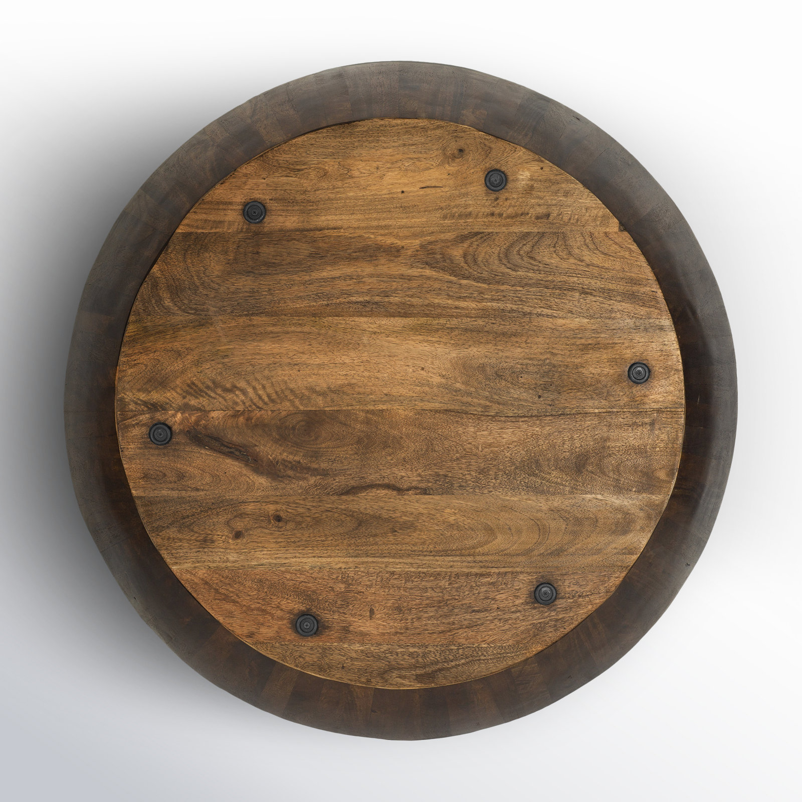 36" Mango Coffee Table, Walnut