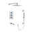 Juno Showers Rain Shower Head Set with Handheld – Premium Shower Experience