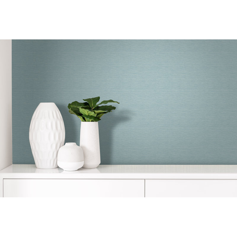 Rouleau de papier peint L 2,3 pi x l 27 po, Bleu bébé