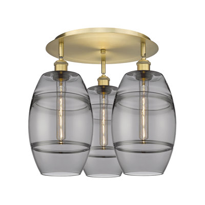 Dundrod Glass Flush Mount