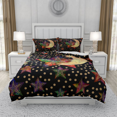  Ensemble de housse de couette céleste