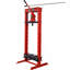 Presse d'atelier hydraulique, capacité de 12 tonnes, fixation au sol, avec plaques de presse, presse de plancher pour garage à structure en H, hauteur de table de travail réglable, rouge-126279491