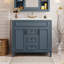 Meuble-lavabo simple 35,9 po avec plateau en résine Desaraye-1628011048