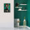  «Peanut and the Duck» par Heather Gauthier, art mural sur toile, 18 po x 26 po