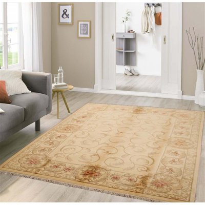 Yinka Wool Oriental Area Rug