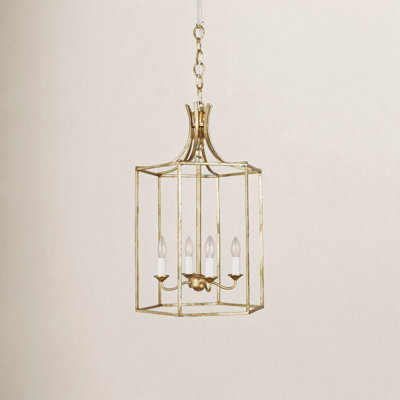 Suttons 4 - Light Dimmable Lantern Chandelier