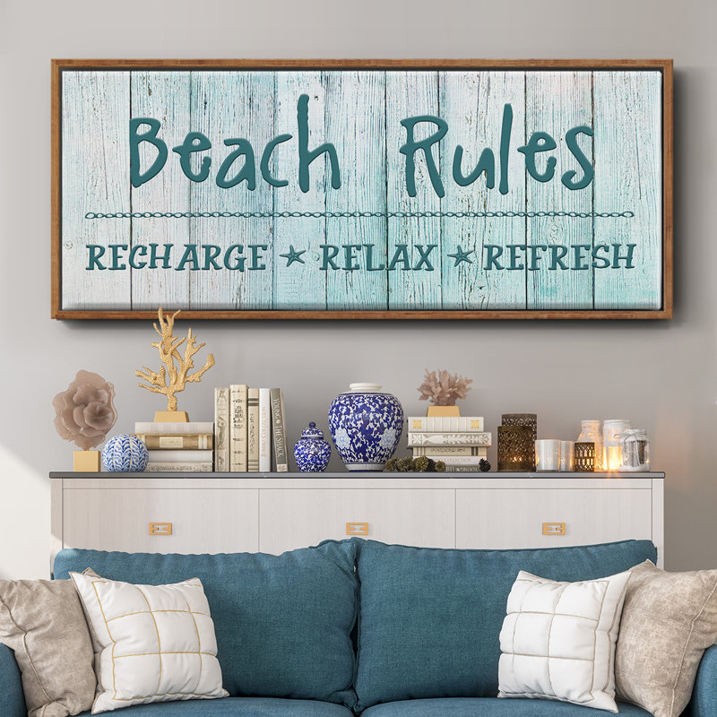 Recharges - Toile encadrée, H 12 po x l 30 po