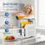 Machine à jus de 88 oz, machine à boissons glacées sans glace avec affichage à DEL, 6 programmes préréglés, compresseur silencieux pour margaritas, frappés, smoothies et glaces