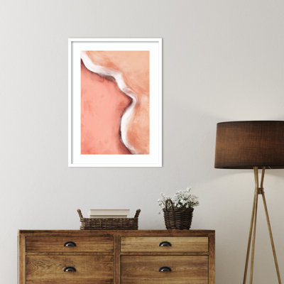 Galya "Peachy Wave" Print by Treechild
