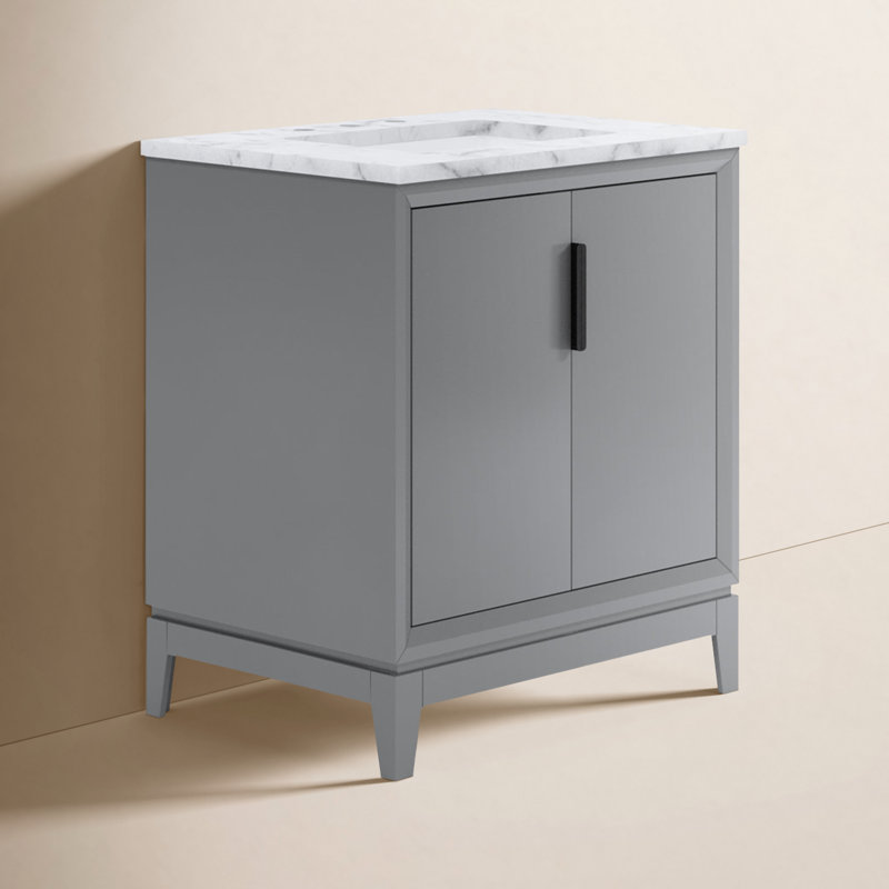 Elizabeth 30'' W Single Vanity, Cashmere Gray