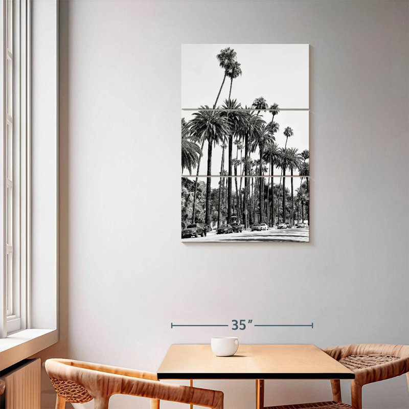 Palmiers de Sireci, Californie, Californie, H 57 po x l 36 po
