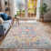 Carytown Power Loom Beige/Mustard Area Rug