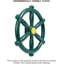 REDCAMP Plastic Swing Set Steering Wheel-68792841