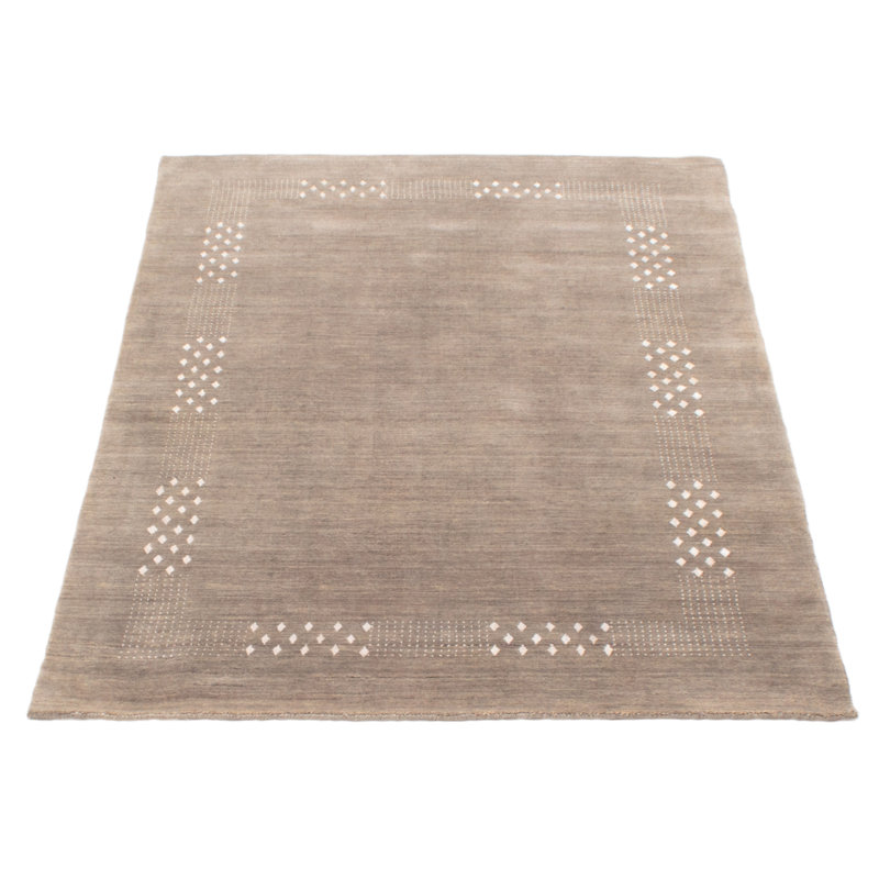 Kashkuli Gabbeh Grey Rug 4'8" x 6'6"