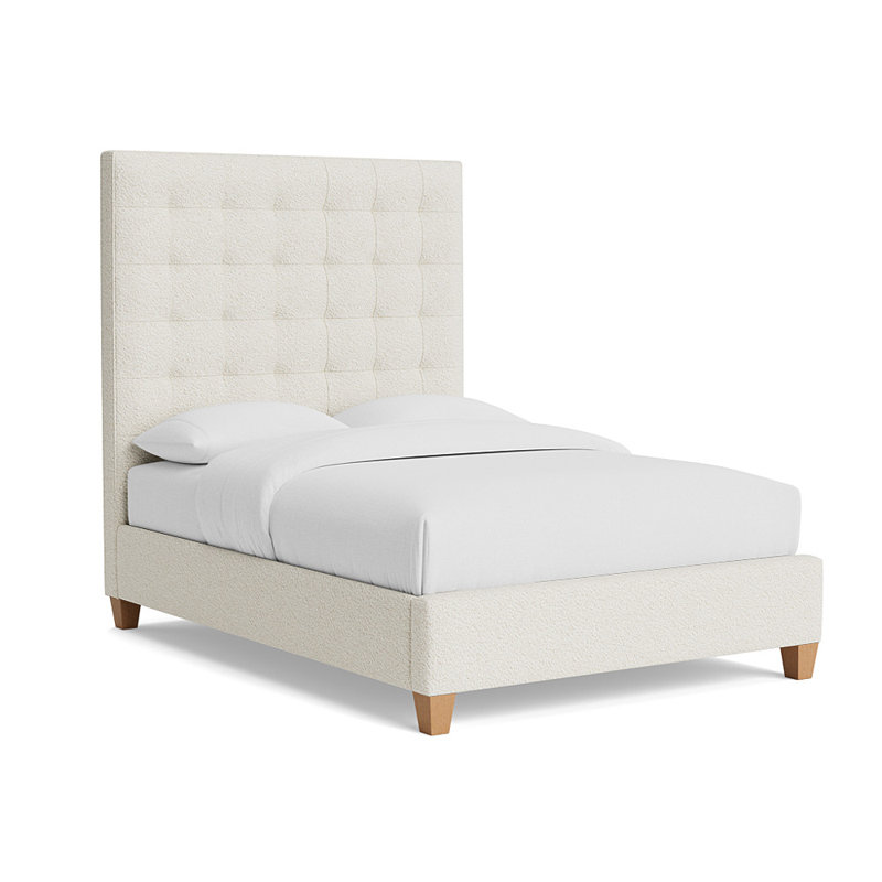 Bed, King, Berber - Cream, Natural