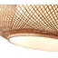 Luminaire suspendu en rotin de bambou tissé à la main Welty, lanterne en bambou Narural-870874560