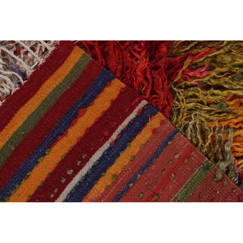 One-of-a-Kind Rectangle 4' X 6'3" Hand Knotted Area Rug