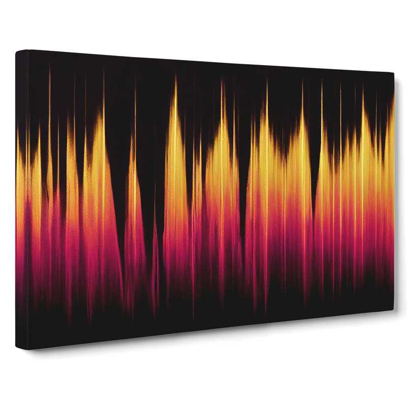 Electronic Audio Sound Bar Vol.5 - Wrapped Canvas Print, 35cm H x 50cm W x 3cm D