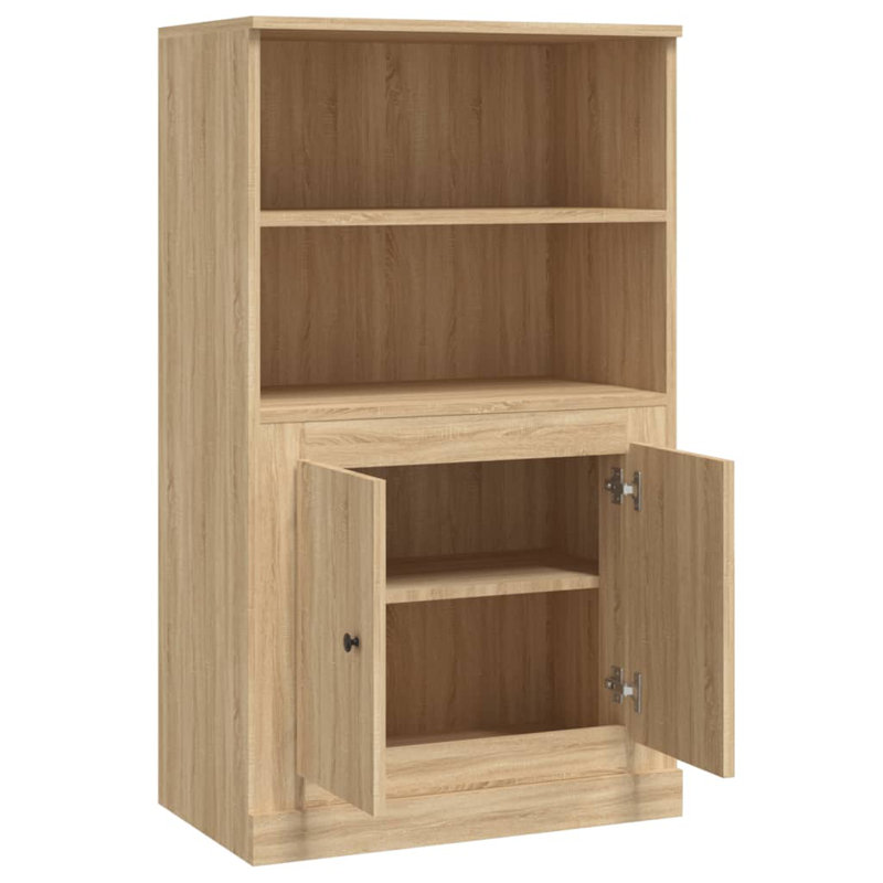 Andersonburg 60 Cm Wide Highboard, Sonoma Oak