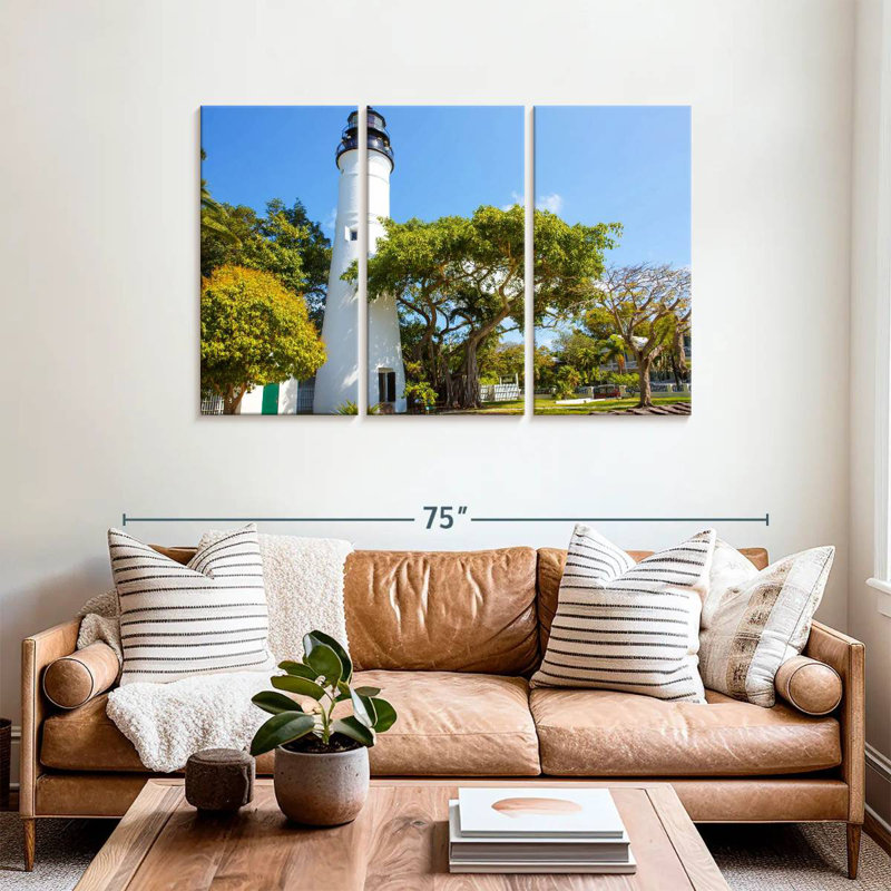 Sebbie Key West Lighthouse, 36" H x 57" W