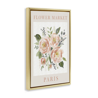 Marché aux fleurs pastel de Paris