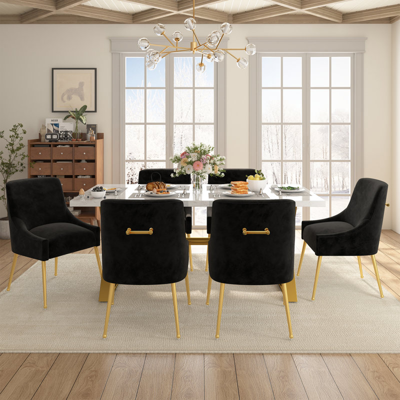 Ensemble repas pour 6 personnes Magallanes, Noir
