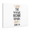 Word Became Flesh John 1:14 - Wrapped Canvas Print-981552375