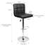 Evererdo Swivel Adjustable Height Bar Stools-2112953836
