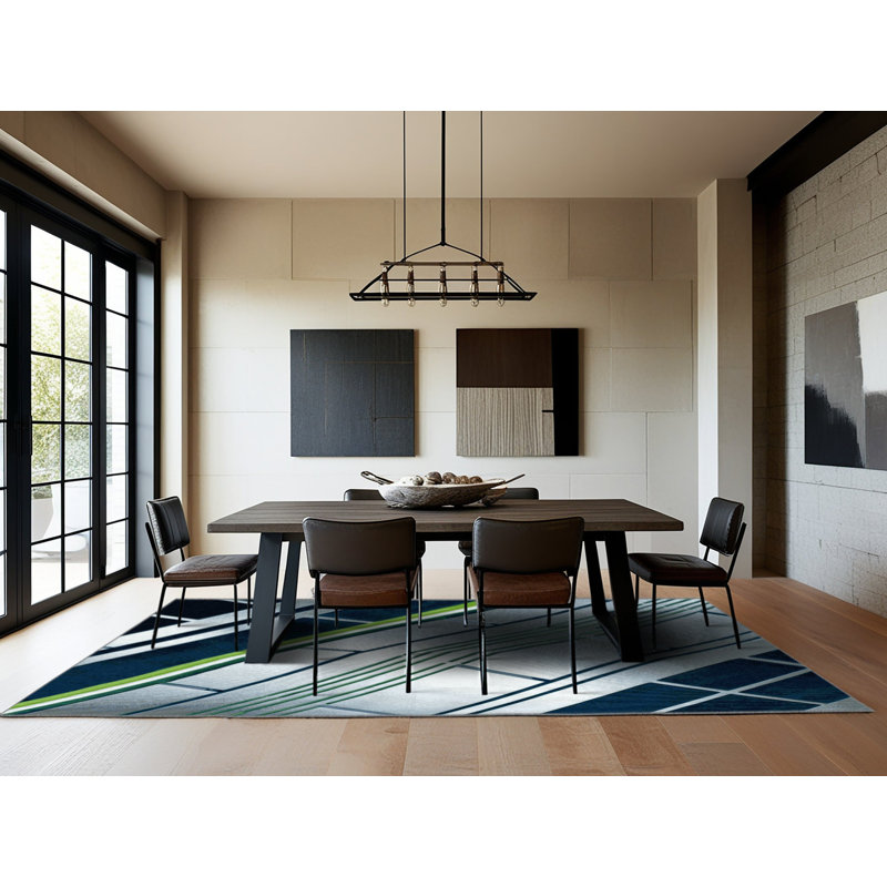 Solaris Rift Rug, Square 4'
