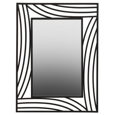 Abdul-Sami Metal Flat Wall Mirror